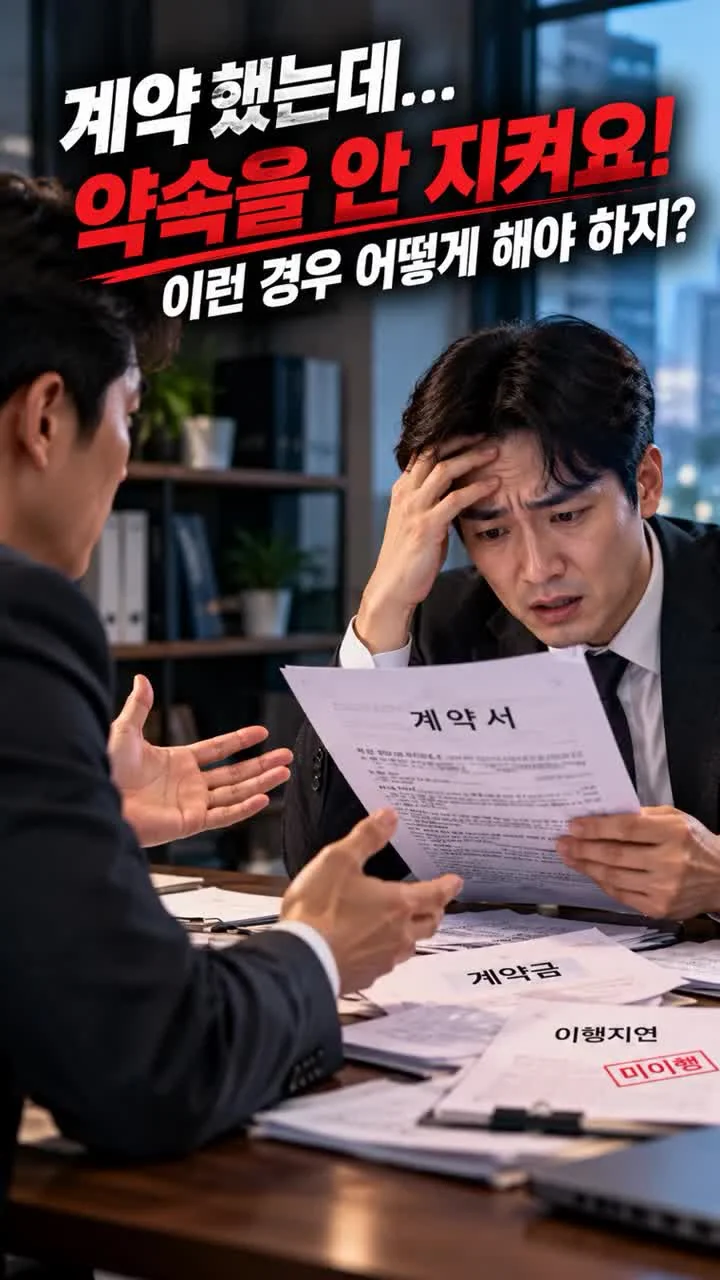 계약 불이행 편 광고 썸네일